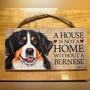 Bernese Mountain Dog sign